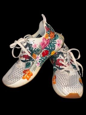 Unisex NOBULL floral sneakers